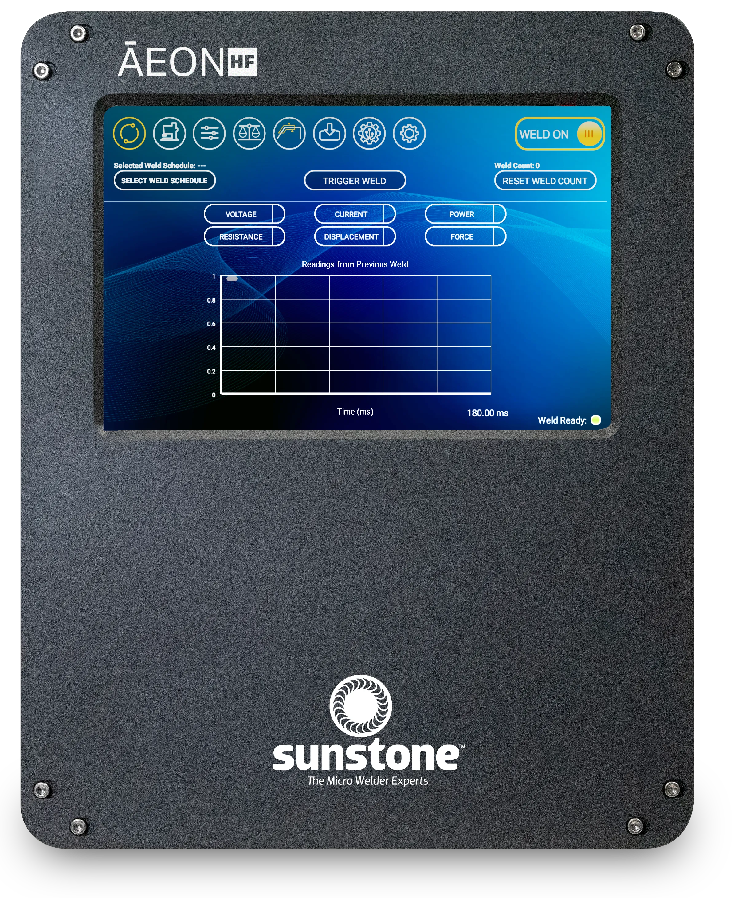 Sunstone Aeon HF inverter welder is HF welding re-invented, with key input from Sunstone's strategic partners.